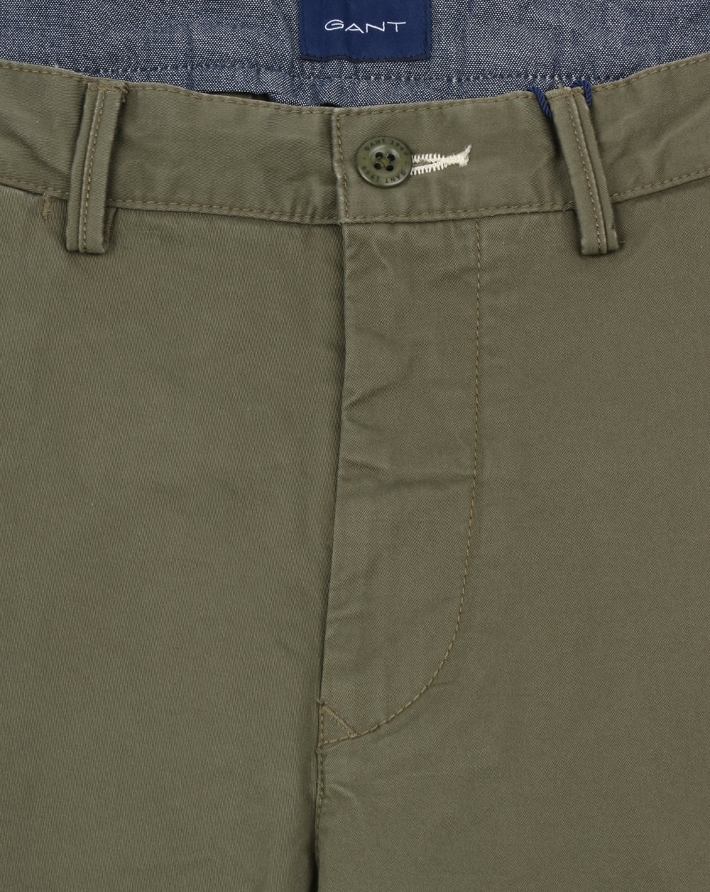 Gant Relaxed Twill Shorts Kalamata Green - Image 2