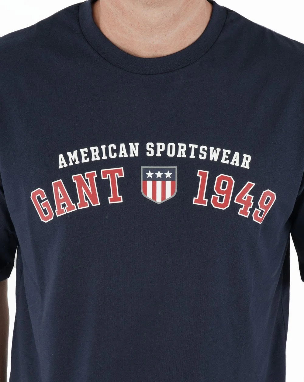 Gant Retro Shield T-shirt Navy - Image 2