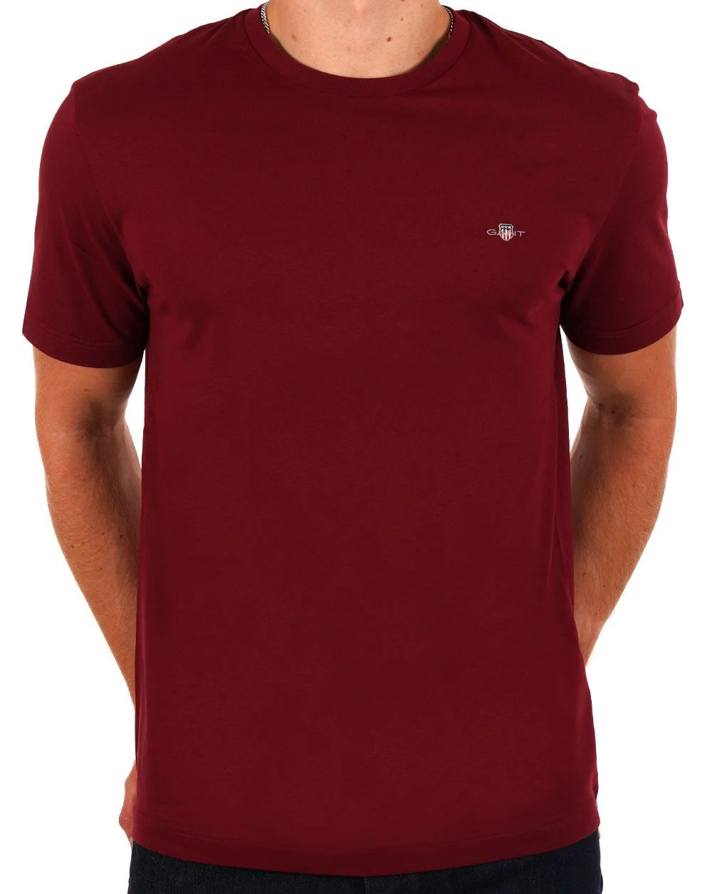 Gant Shield Crew T-shirt Dark Red
