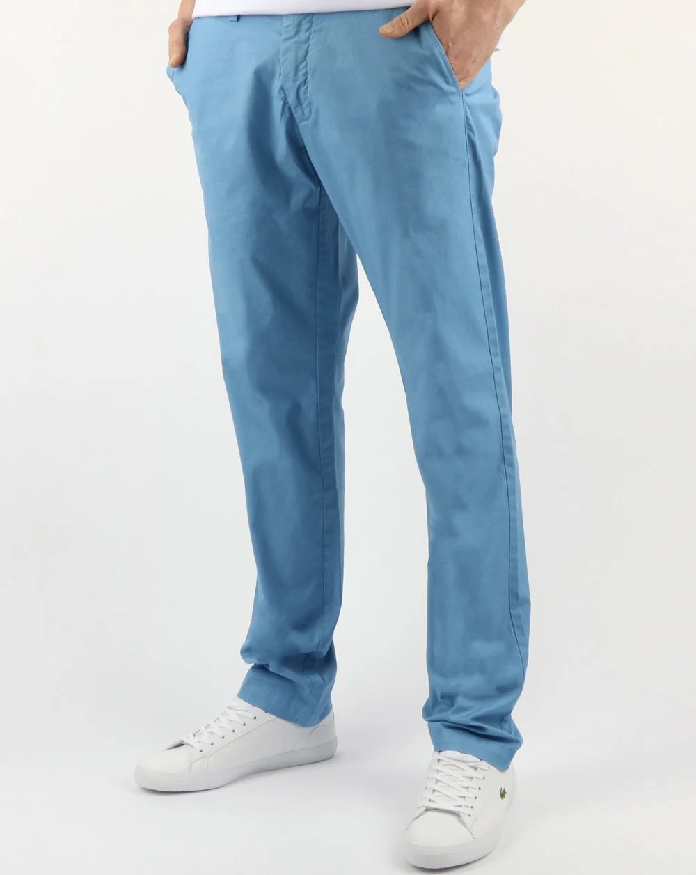 Gant Slim Sunbleached Chino Lava Blue - Image 2