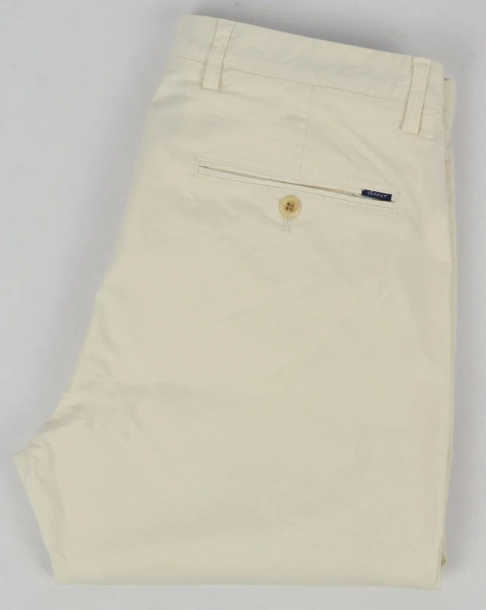 Gant Slim Sunbleached Chino Off White - Image 2