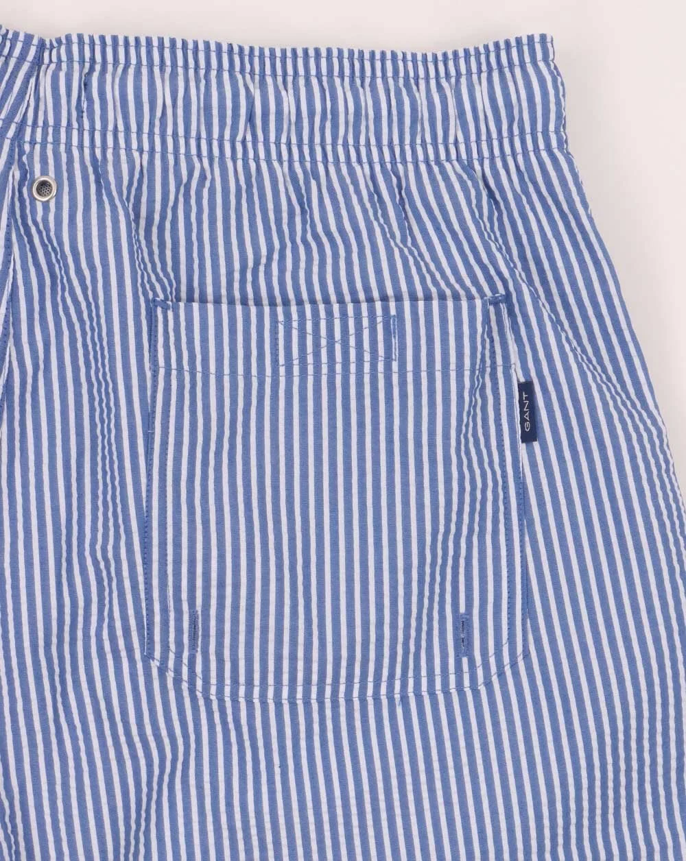Gant Striped Swim Shorts Nautical Blue - Image 3