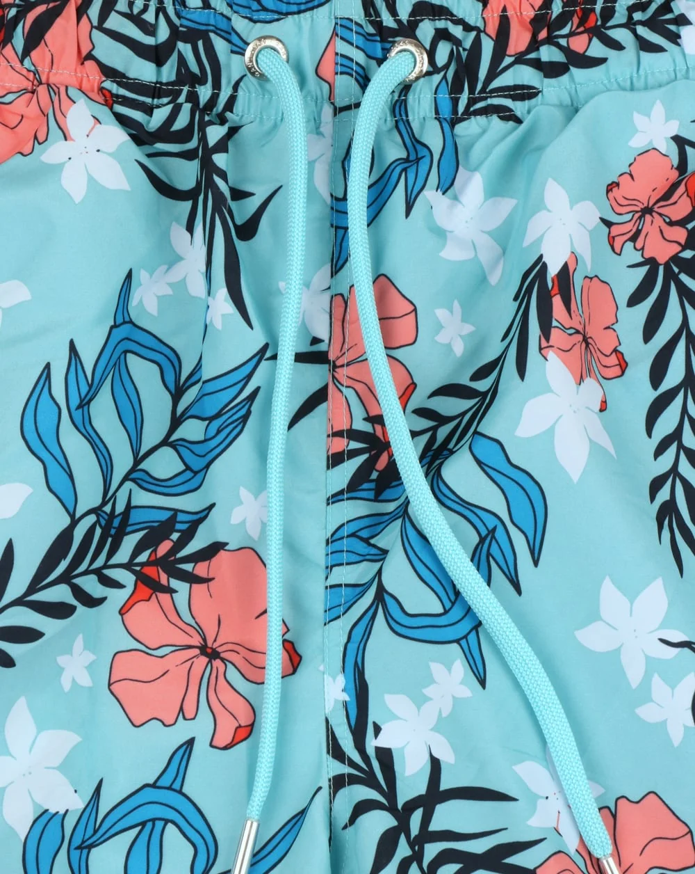 Gant Summer Floral Swim Shorts Topaz Blue - Image 2