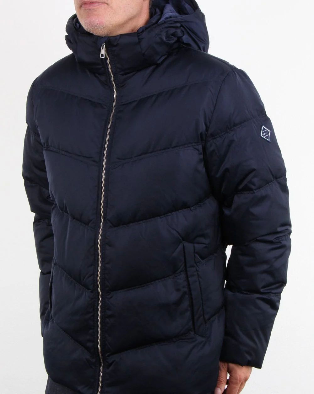 Gant The Alta Down Jacket Marine - Image 2