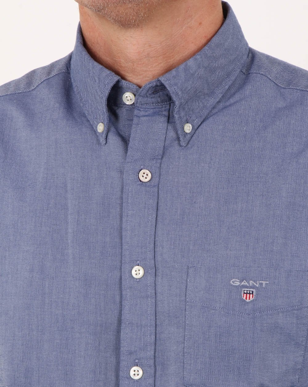 Gant The Oxford Button Down Shirt Persian Blue - Image 3