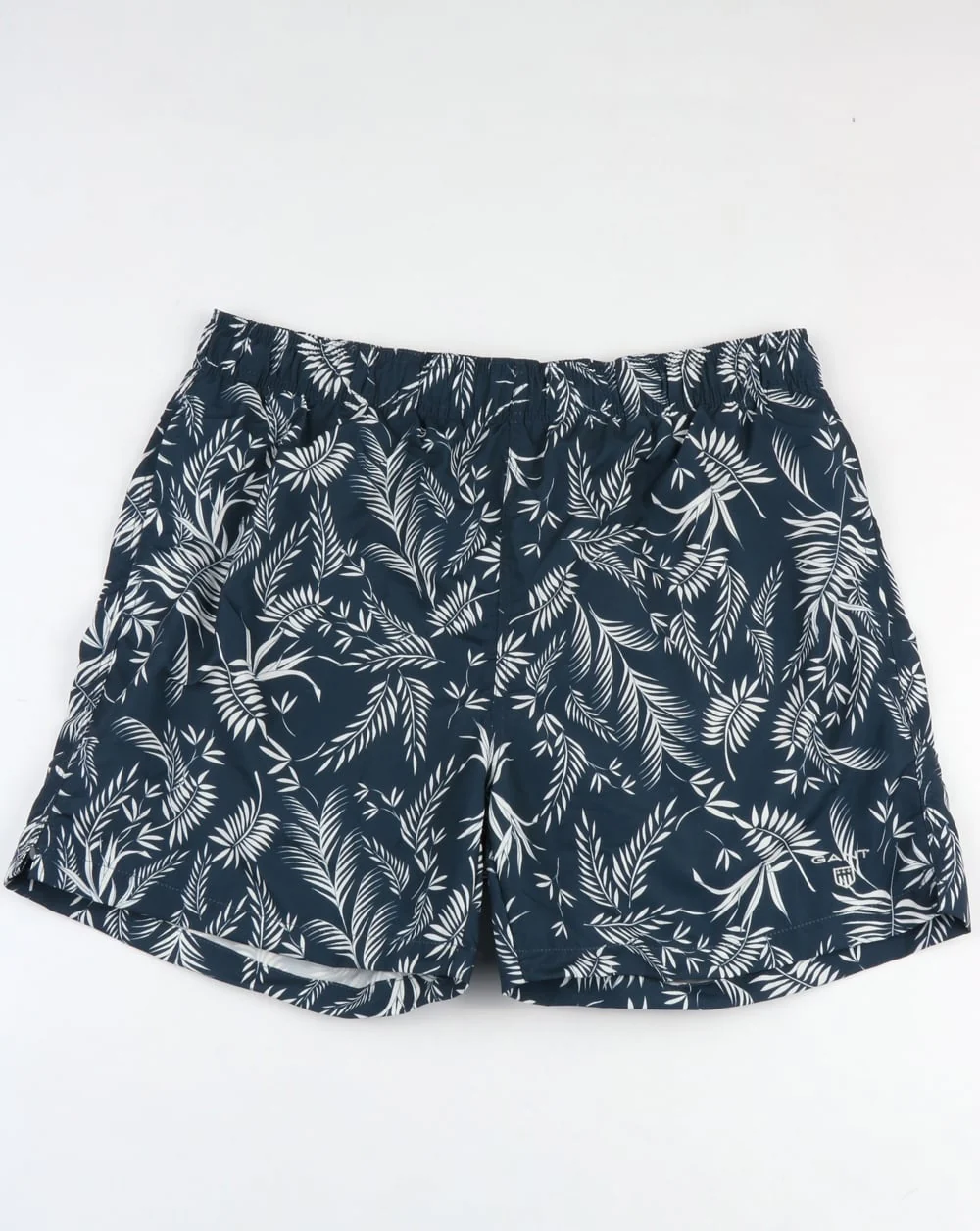 Gant Thin Leaves Swim Shorts Navy