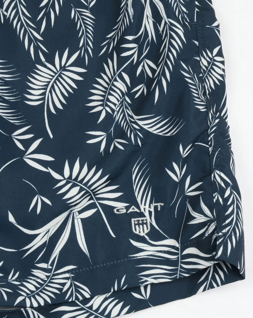 Gant Thin Leaves Swim Shorts Navy - Image 2