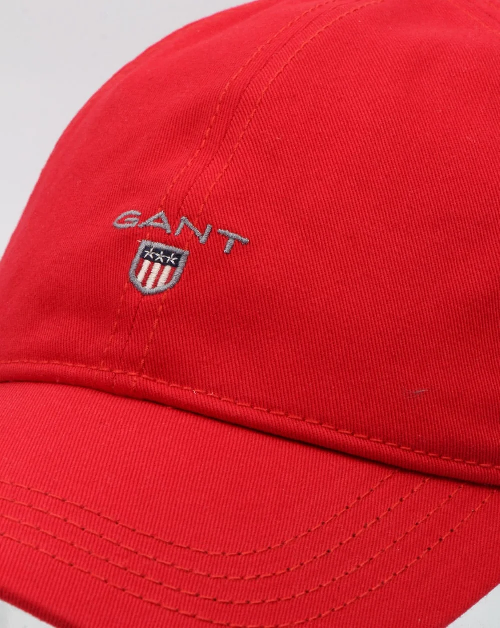 Gant Twill Cap Bright Red - Image 2