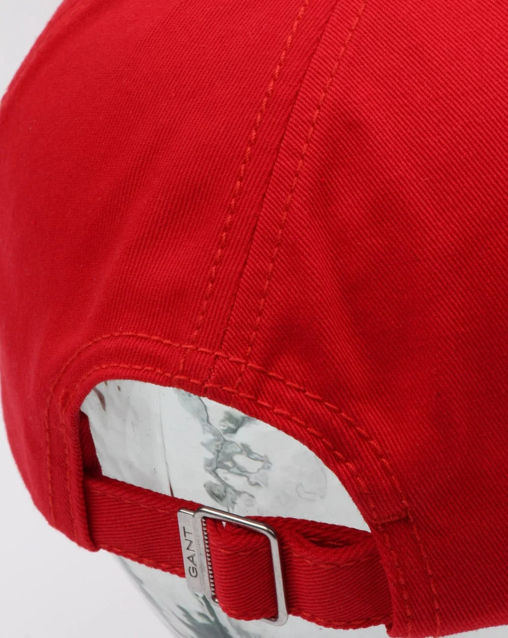 Gant Twill Cap Bright Red - Image 3