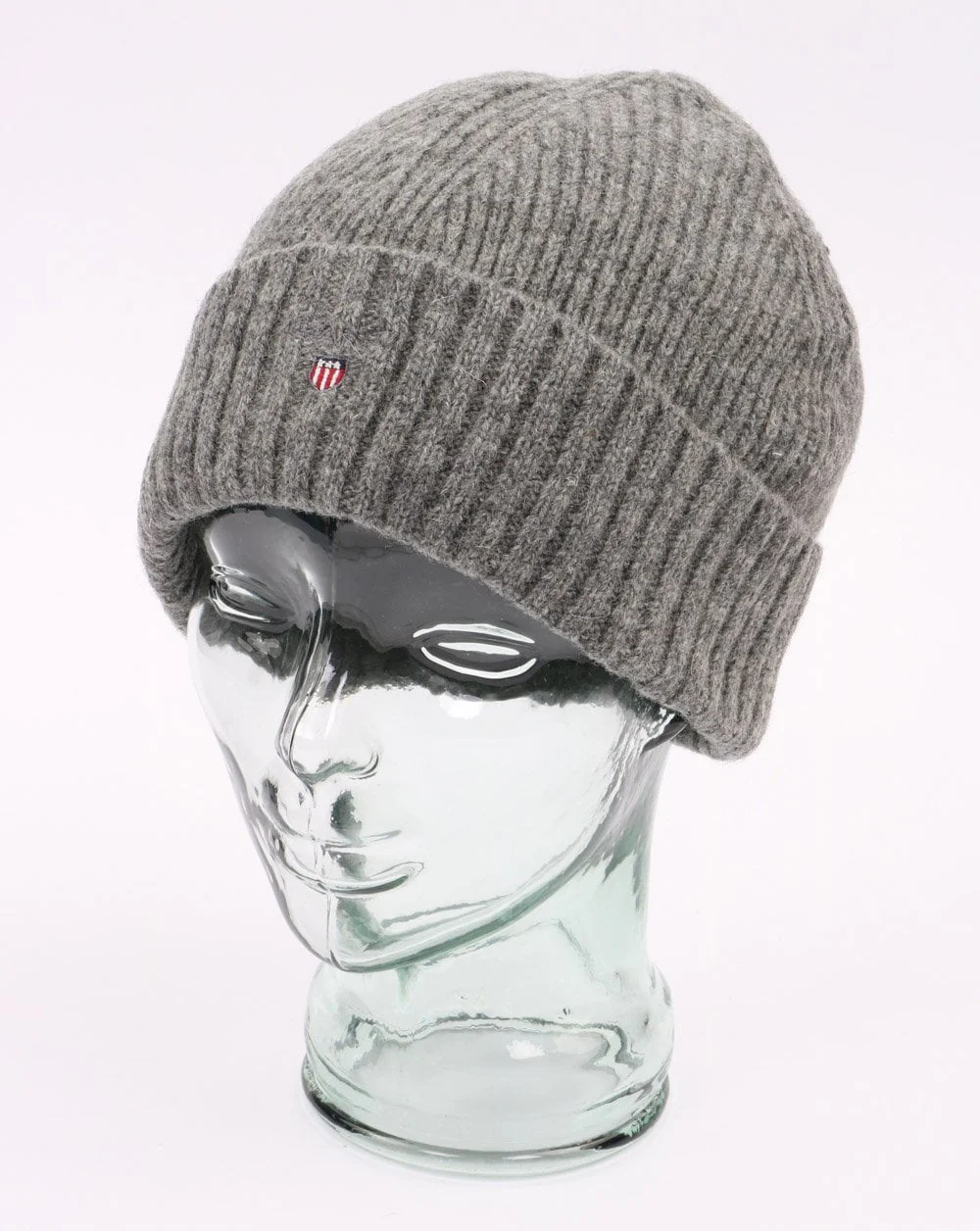 Gant Wool Lined Beanie Dark Grey