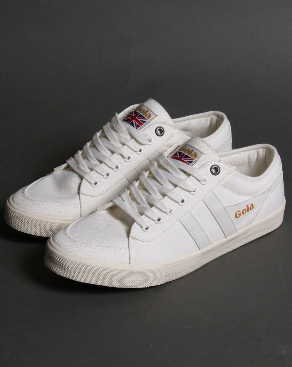 Gola Classic Comet Plimsoll Trainer Off White - Image 3