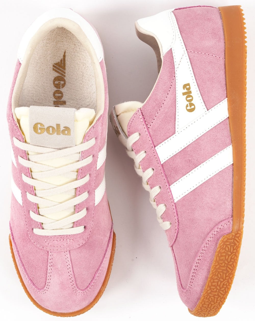 Gola Classics Women's Elan Trainers Candy / White - Image 4