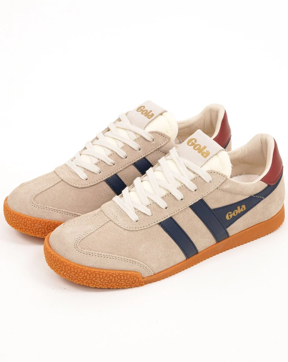 Gola Elan Trainers Bone/Navy/Red Ochre - Image 2