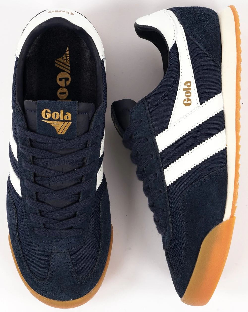 Gola Europa Trainers Navy / White
