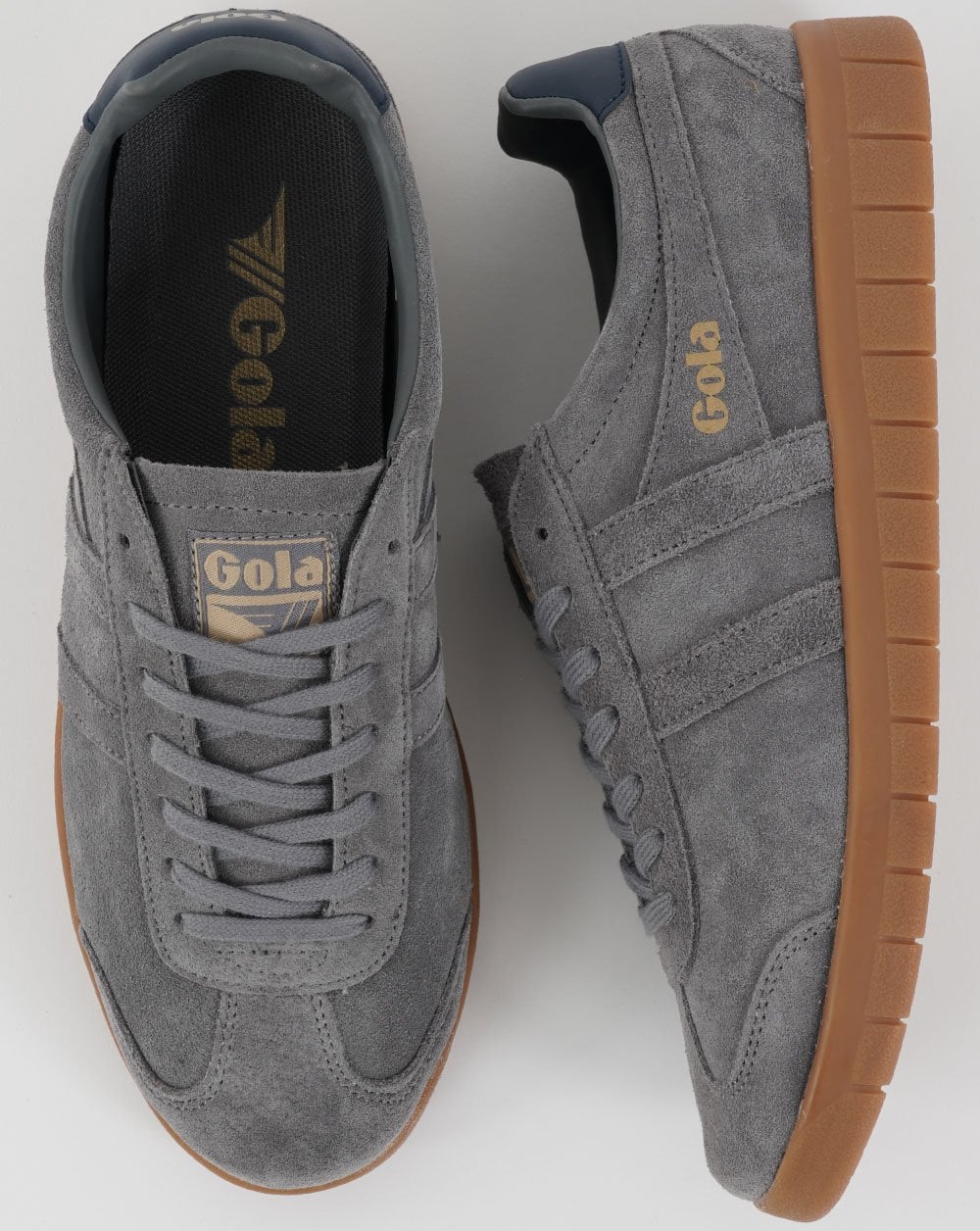 Gola Hurricane Elite Trainer Ash/Gum - Image 2