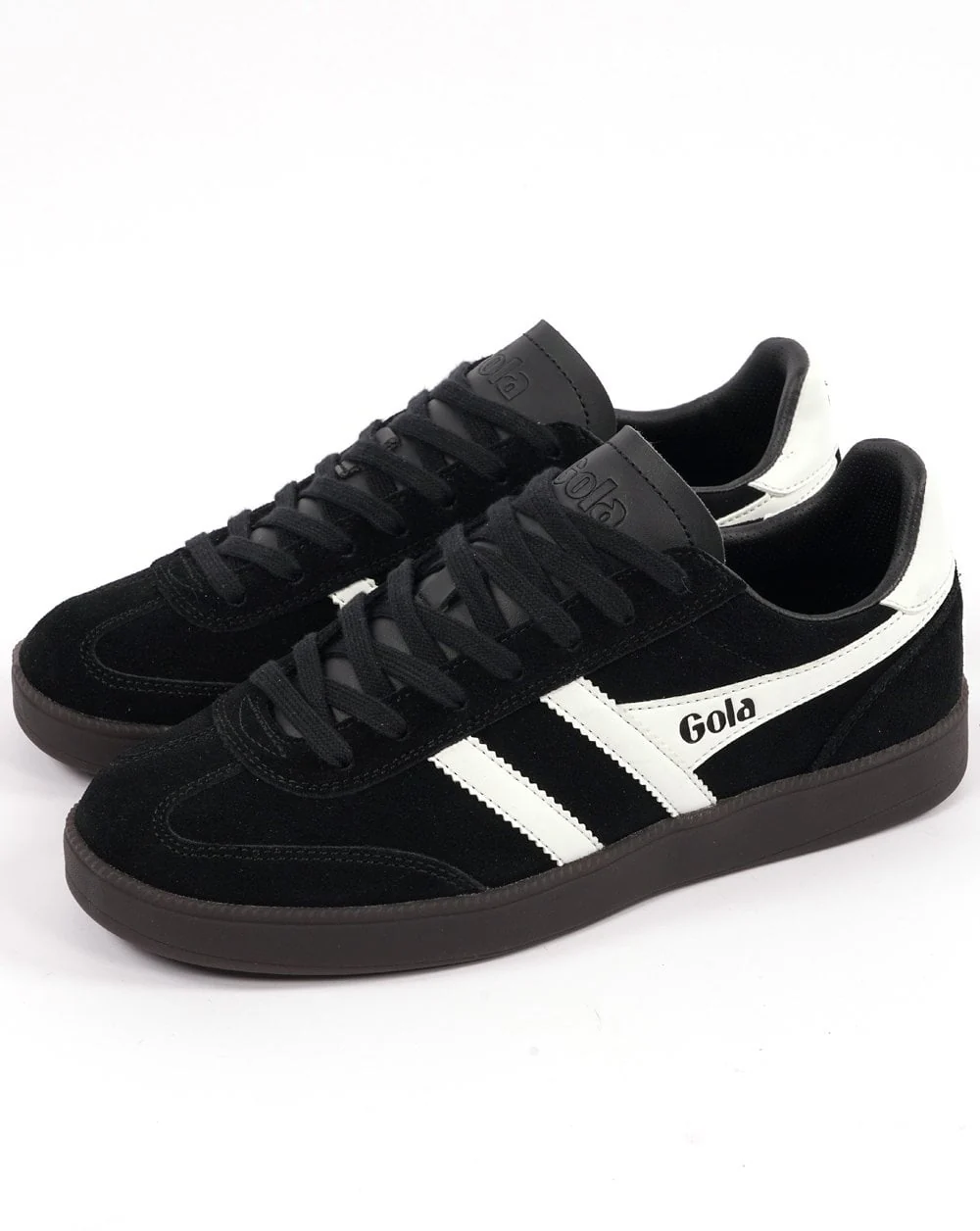 Gola Viper Trainers Black/White/Gum - Image 2