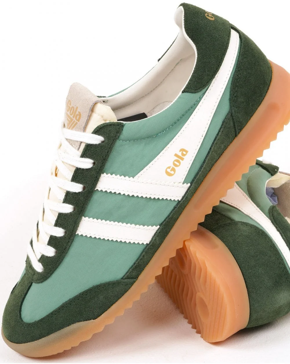 Gola Women's Firefly Trainers Green Mist / Evergreen / Off White