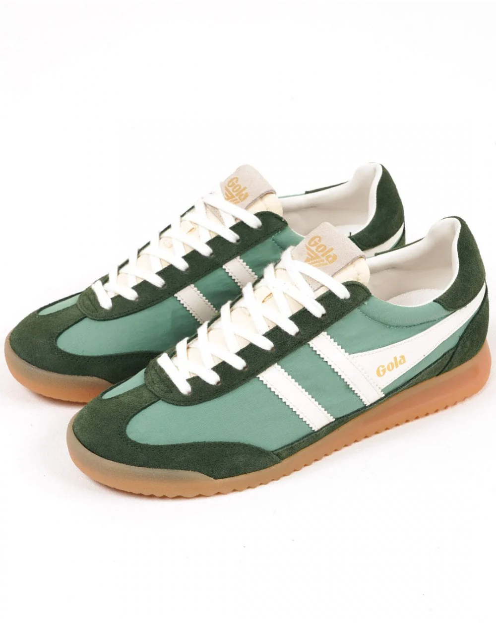 Gola Women's Firefly Trainers Green Mist / Evergreen / Off White - Image 2