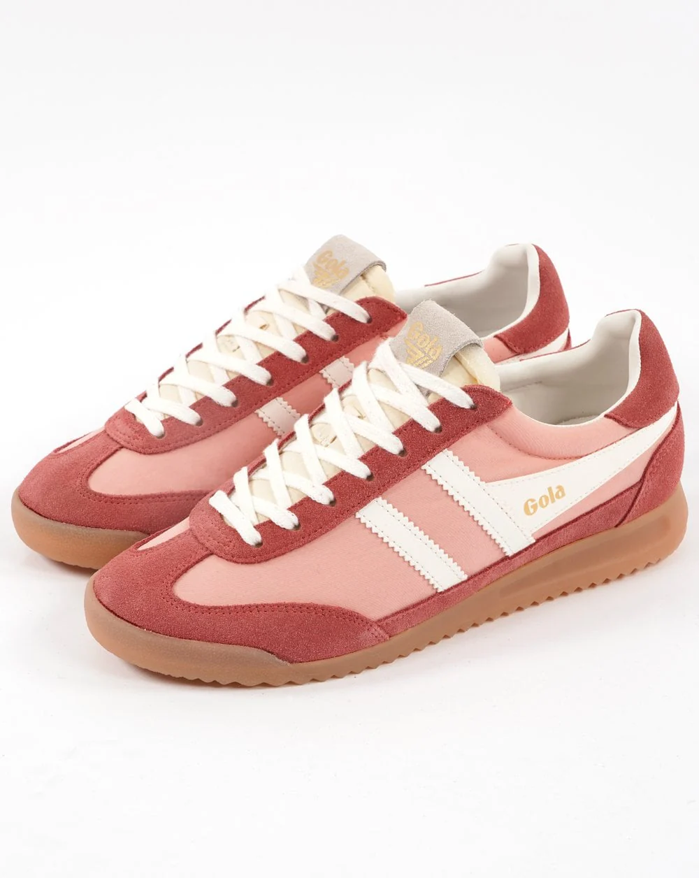 Gola Women's Firefly Trainers Pale Pink /Clay / Off White - Image 2