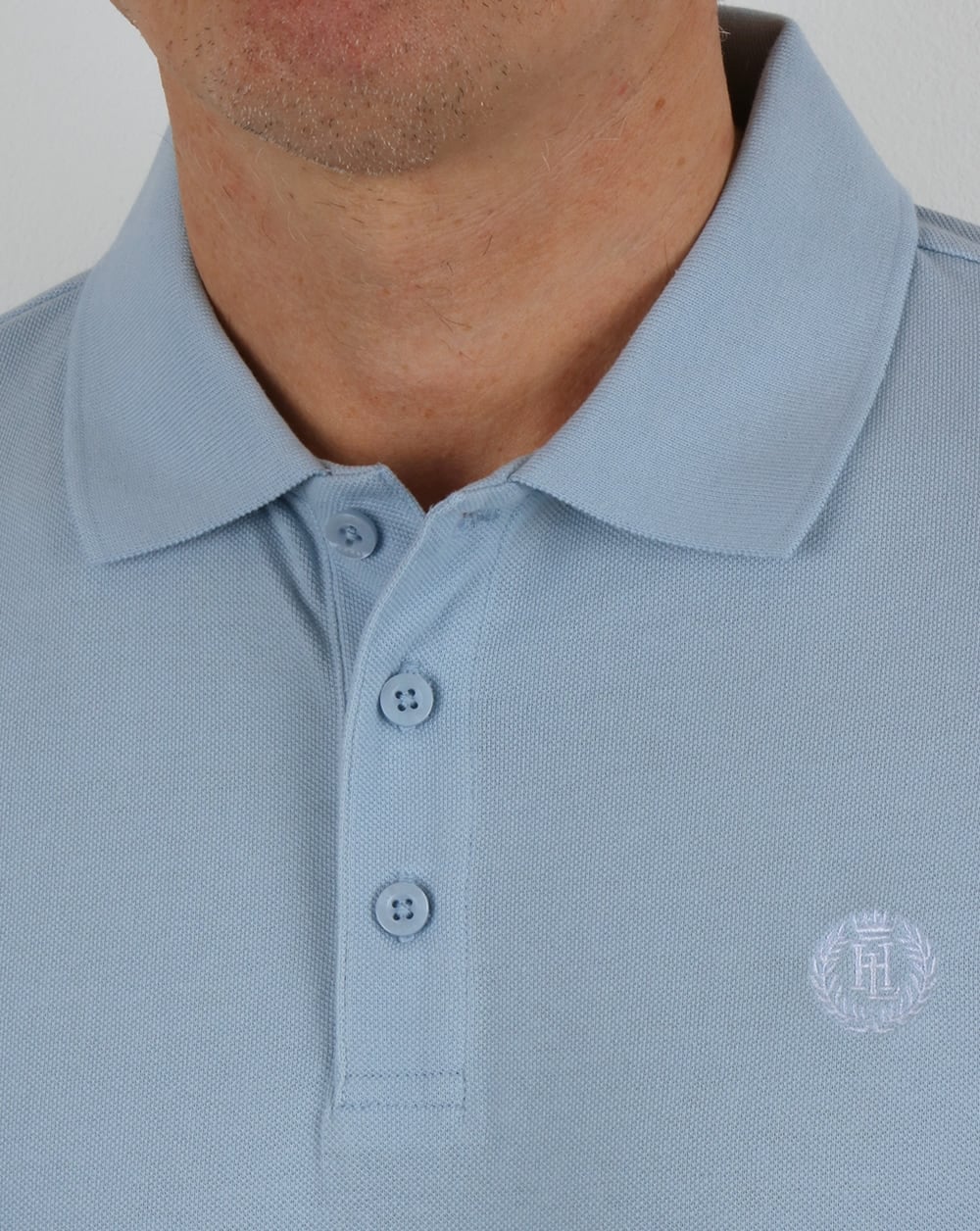Henri Lloyd Cowes Polo Shirt Sky Blue - Image 3