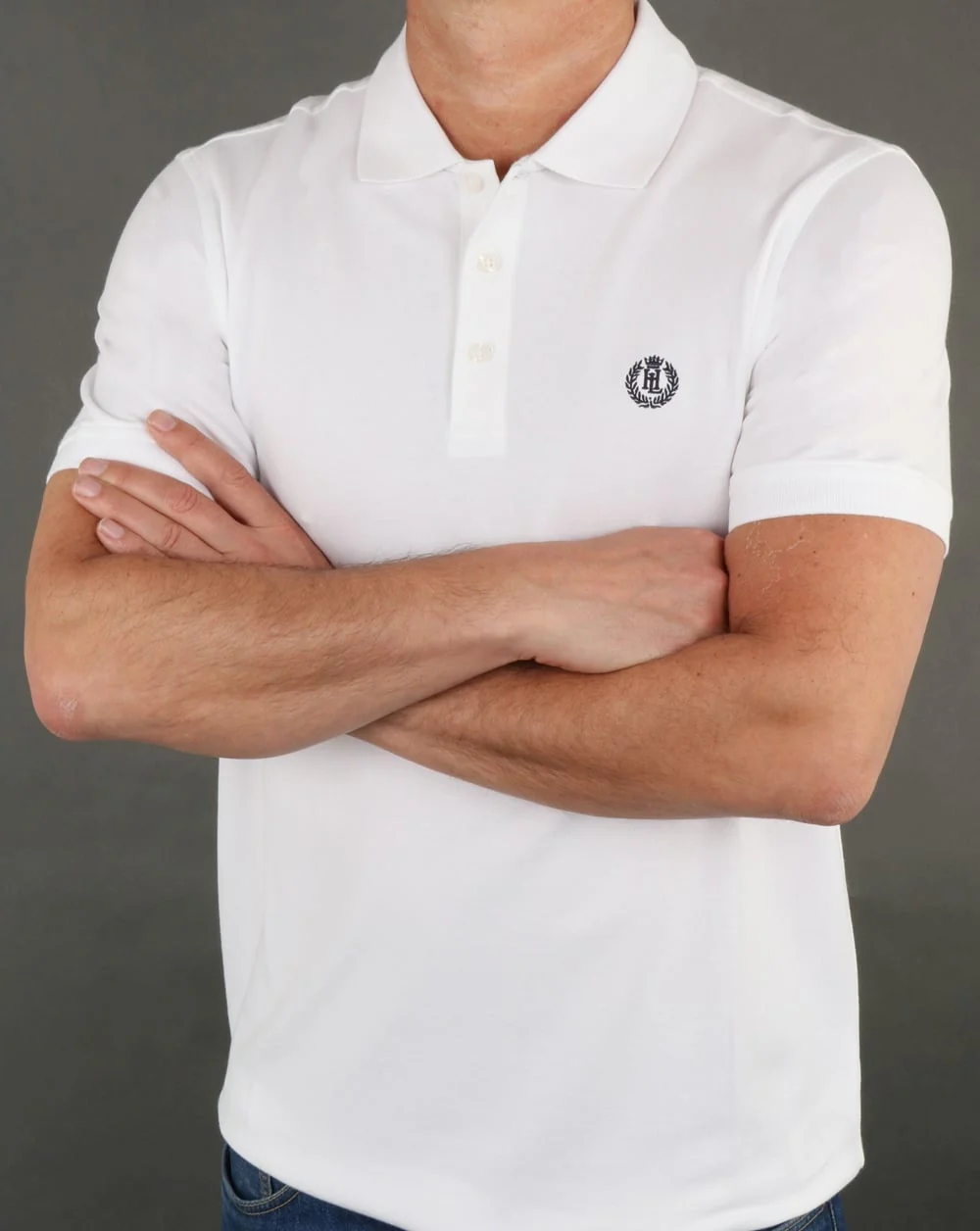 Henri Lloyd Cowes Polo Shirt White - Image 3