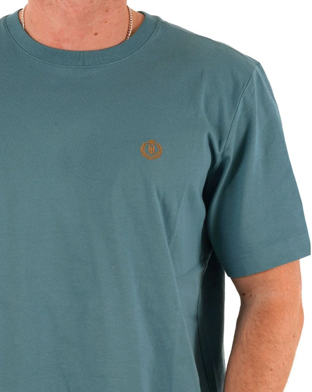 Henri Lloyd Cowes T Shirt Washed Teal - Image 2