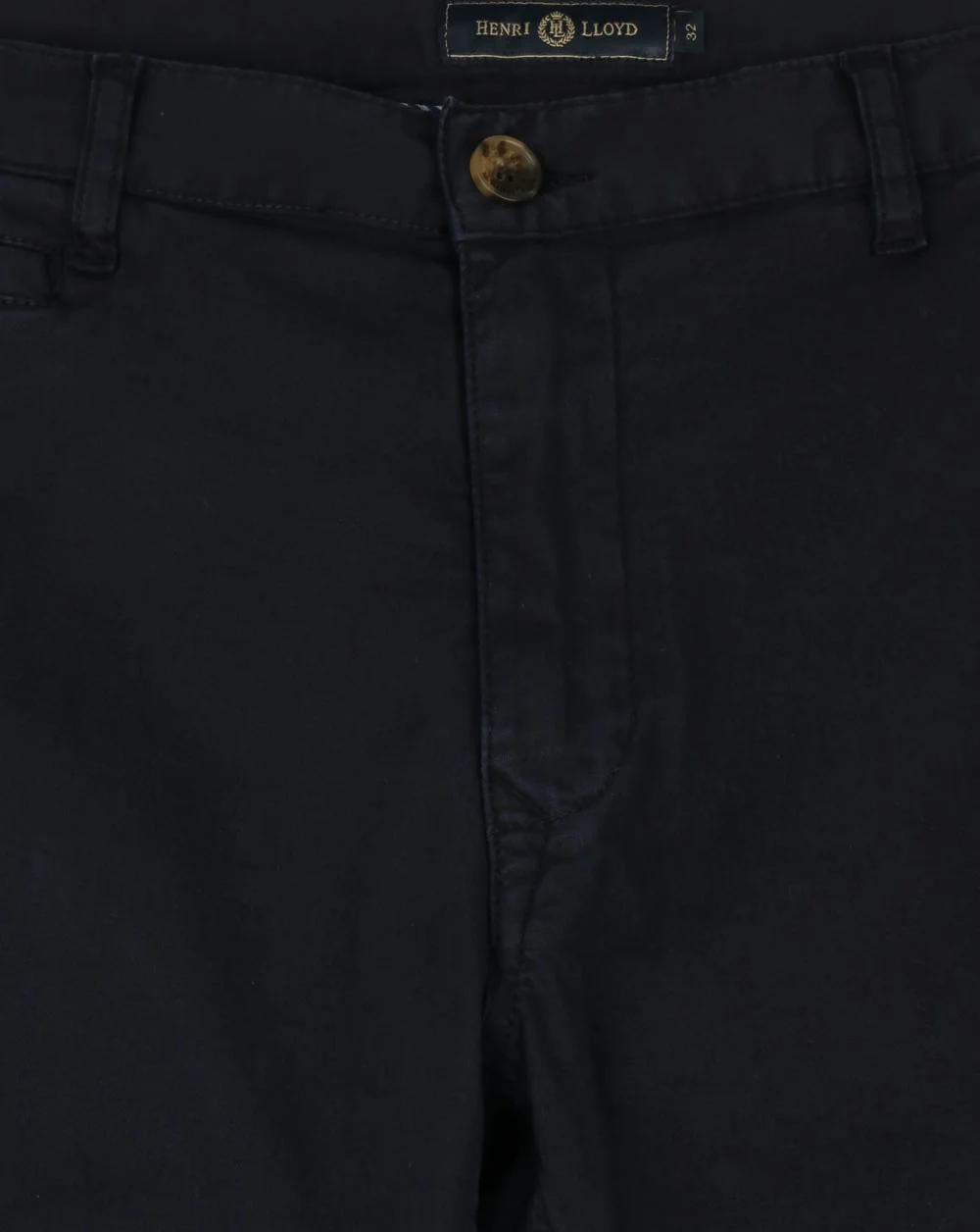 Henri Lloyd Garn Plain Washed Shorts Navy - Image 2