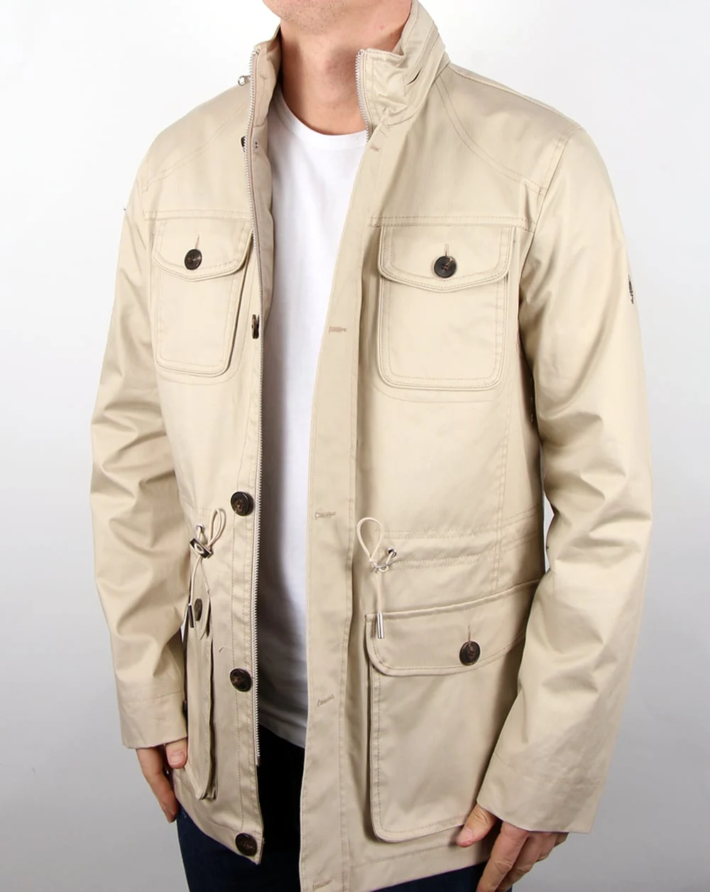 Henri Lloyd Gavinton Field Jacket Sand - Image 2