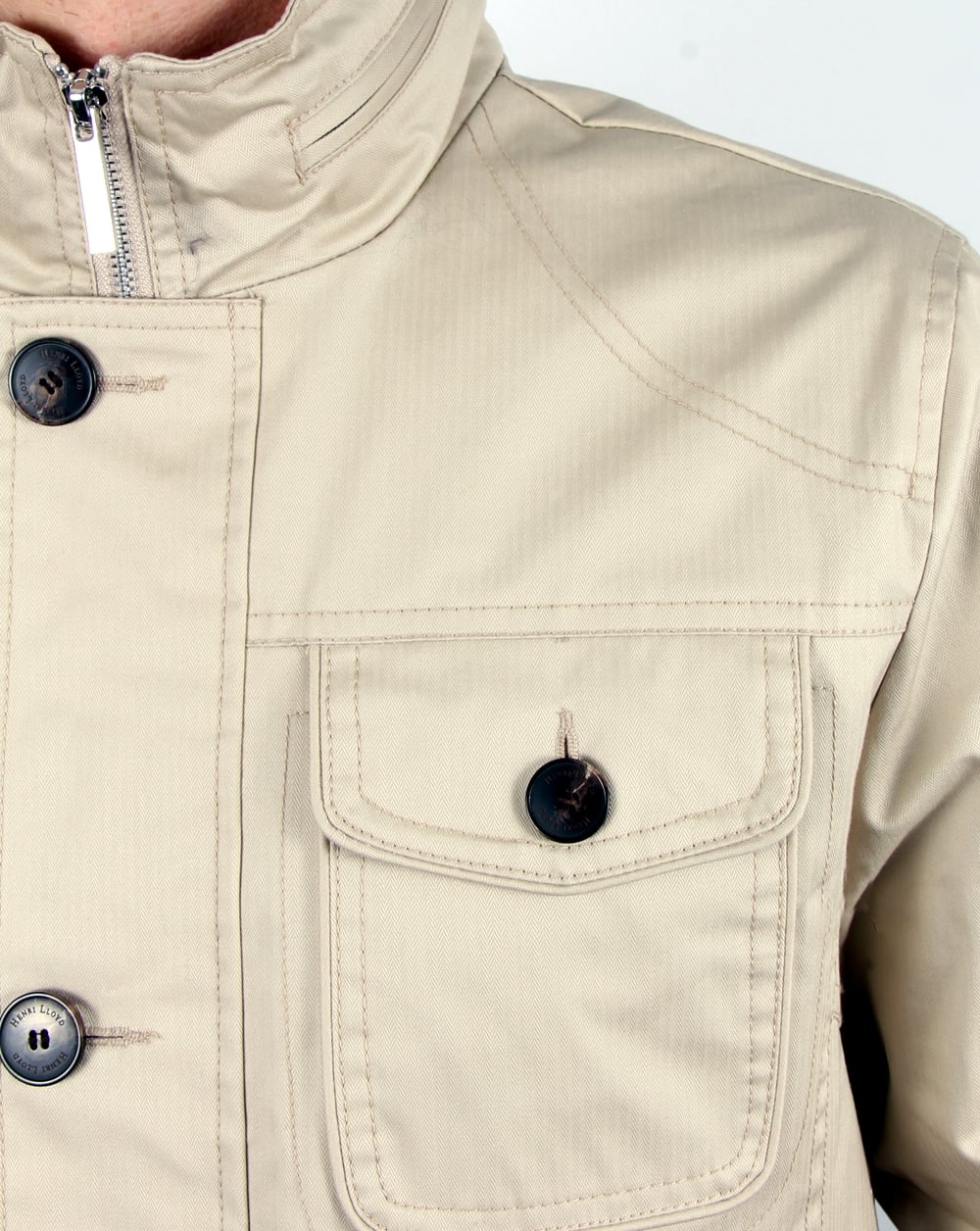Henri Lloyd Gavinton Field Jacket Sand - Image 4