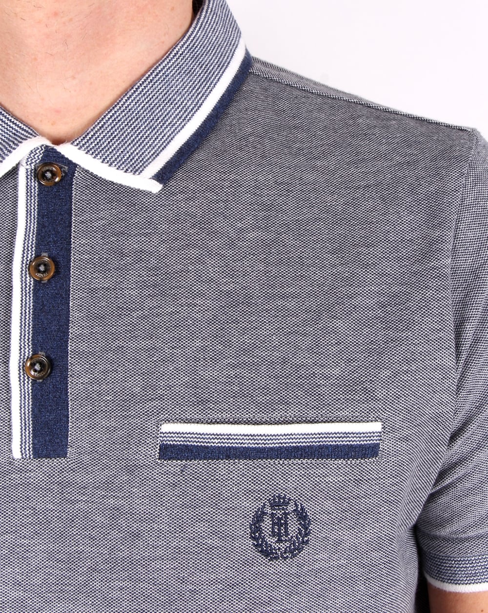 Henri Lloyd Highland Polo Shirt Navy - Image 2