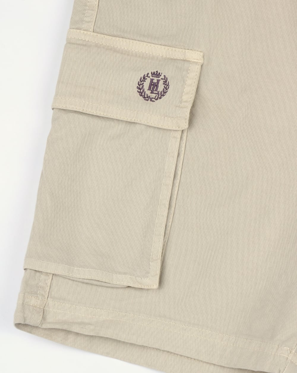 Henri Lloyd Machen Combat Cargo Shorts Oyster Grey - Image 4