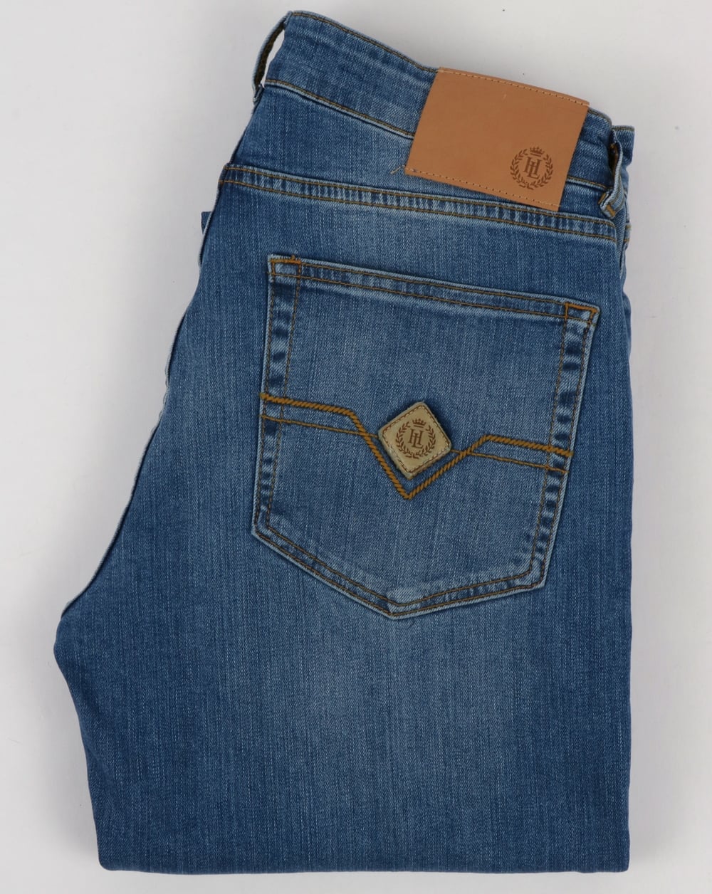 Henri Lloyd Manston Regular Fit Jeans Vintage Medium Wash