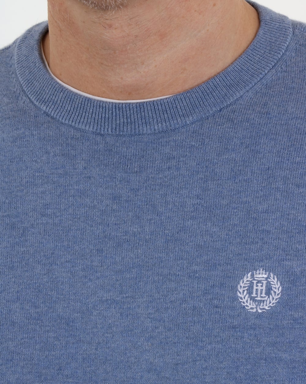 Henri Lloyd Morgan Crew Neck Knit Frost - Image 2