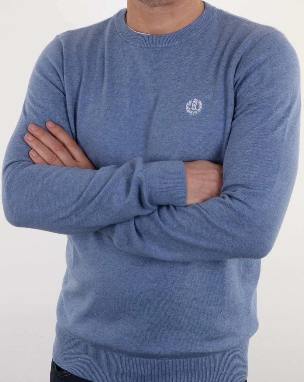Henri Lloyd Morgan Crew Neck Knit Frost - Image 3