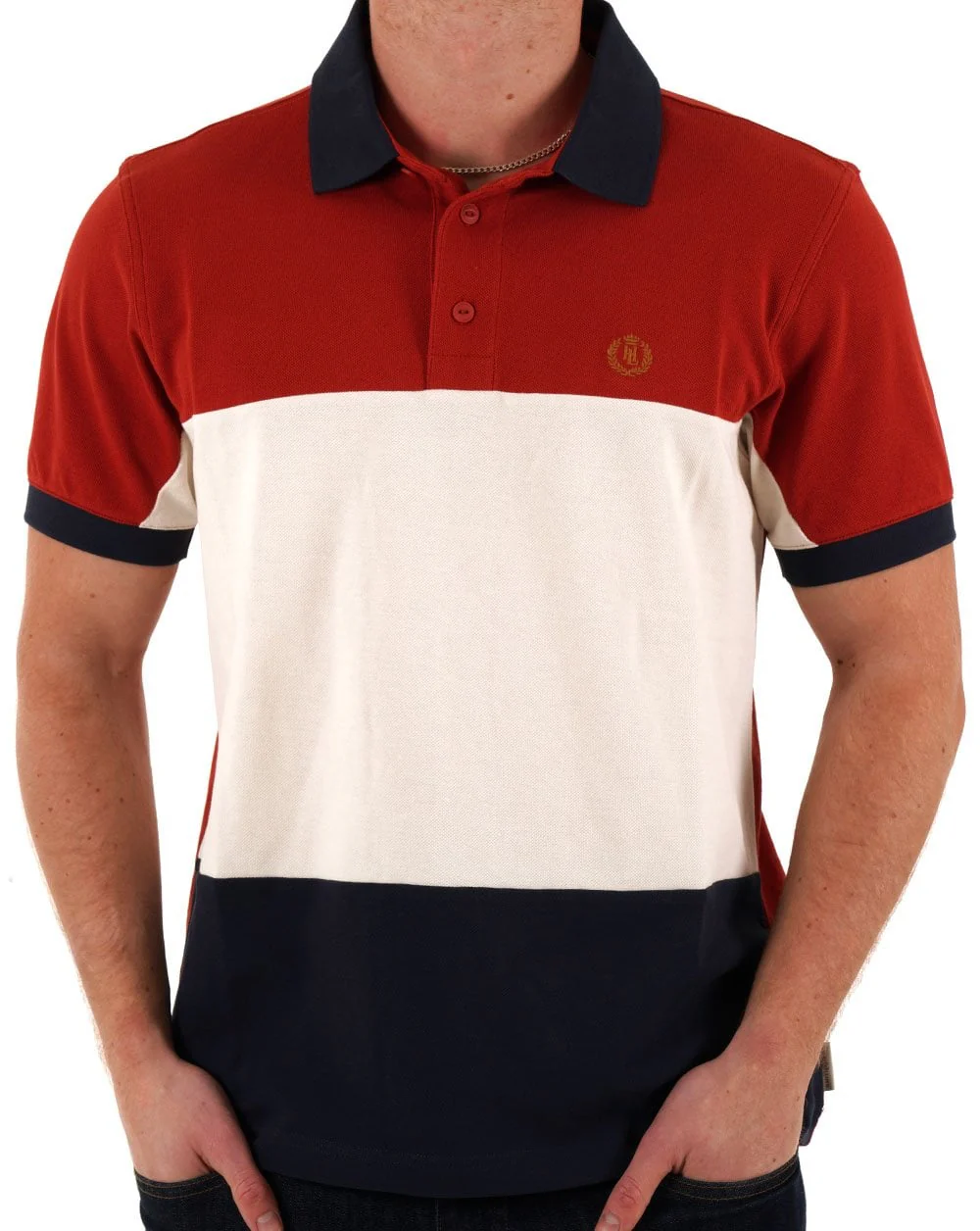 Henri Lloyd Nautique Polo Shirt Freo Red - Image 3