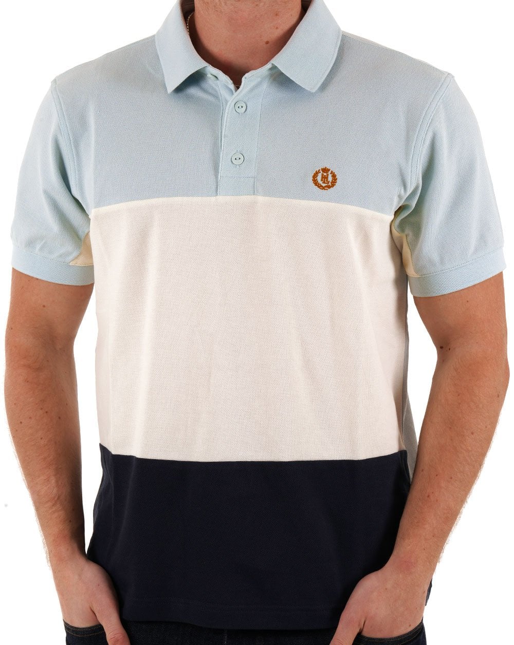 Henri Lloyd Nautique Polo Shirt Sky Blue - Image 3