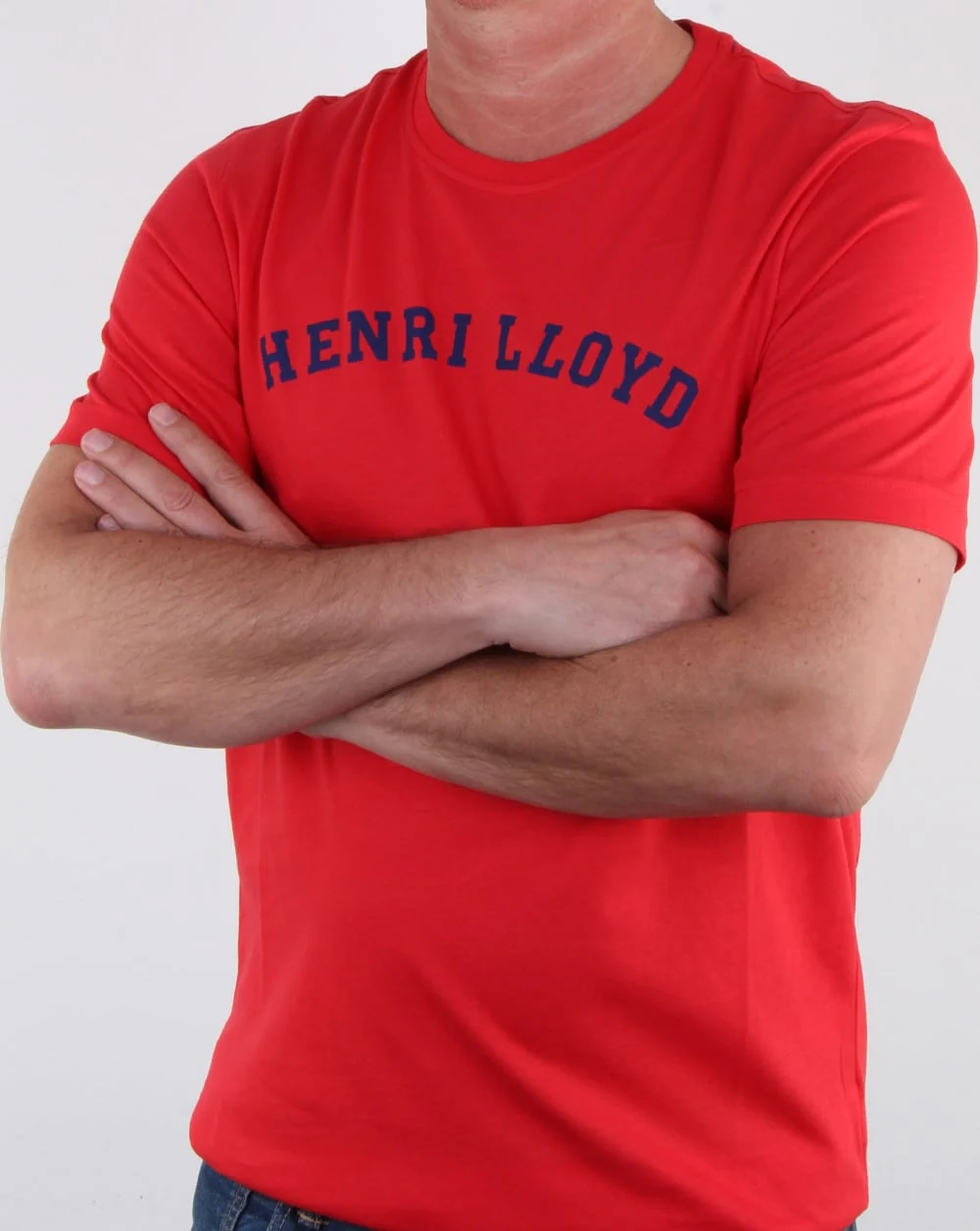 Henri Lloyd Ragian T Shirt Cardinal Red - Image 3