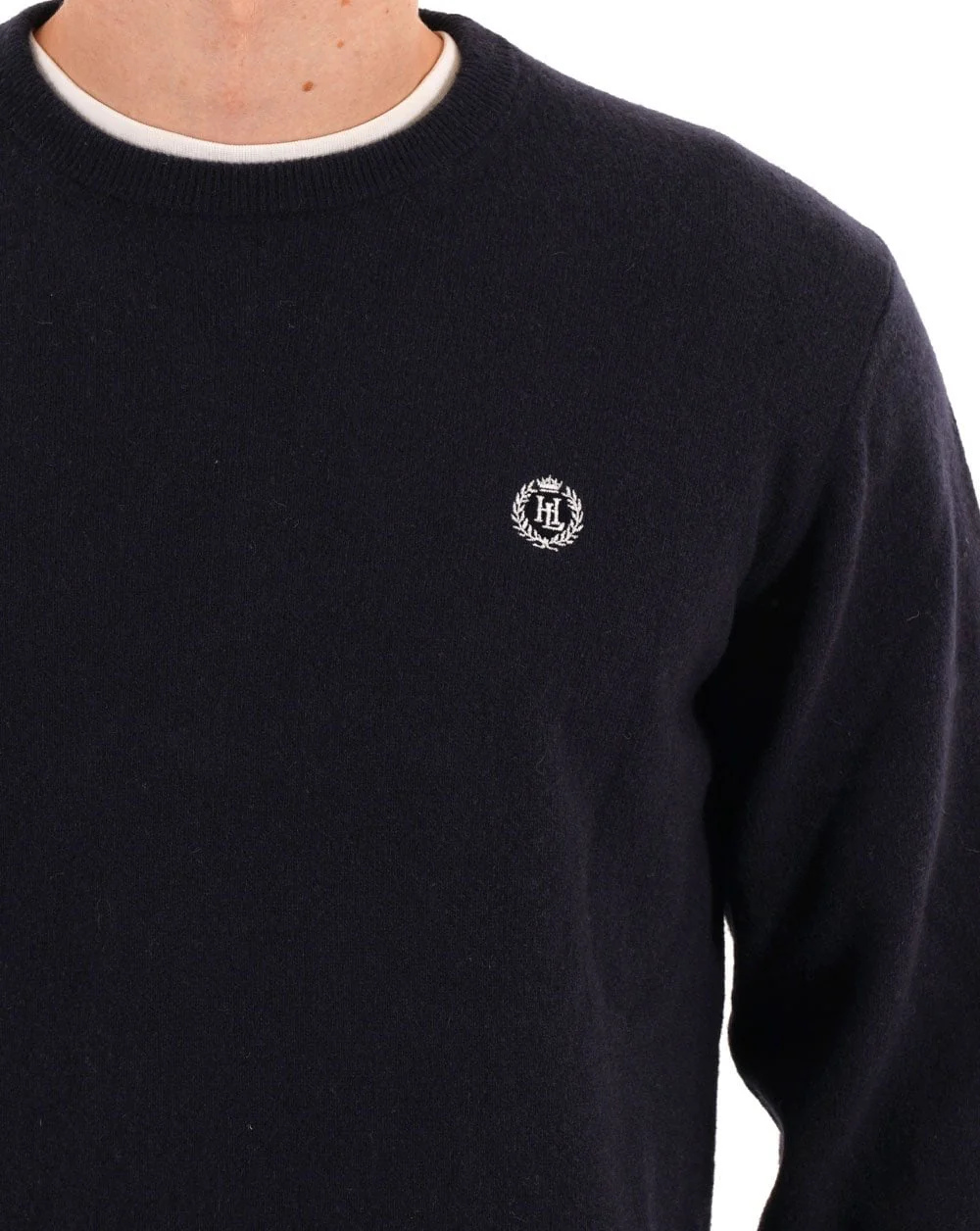 Henri Lloyd Teddington Crew Knit Dark Navy - Image 2