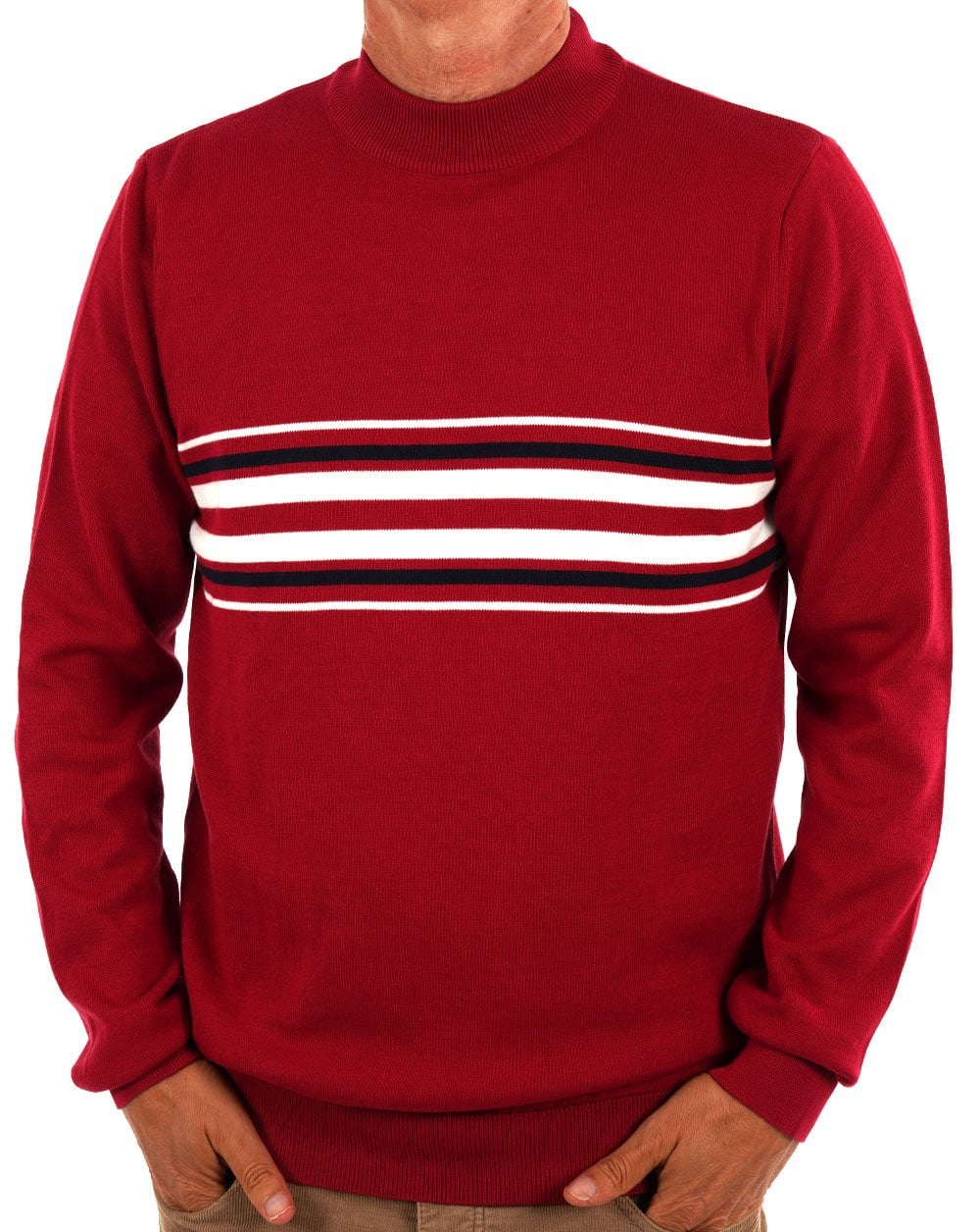 Icons Knebworth Knit Blood Red
