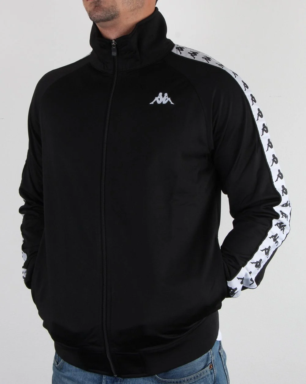 Kappa Anniston Banda Jacket Black/white - Image 3