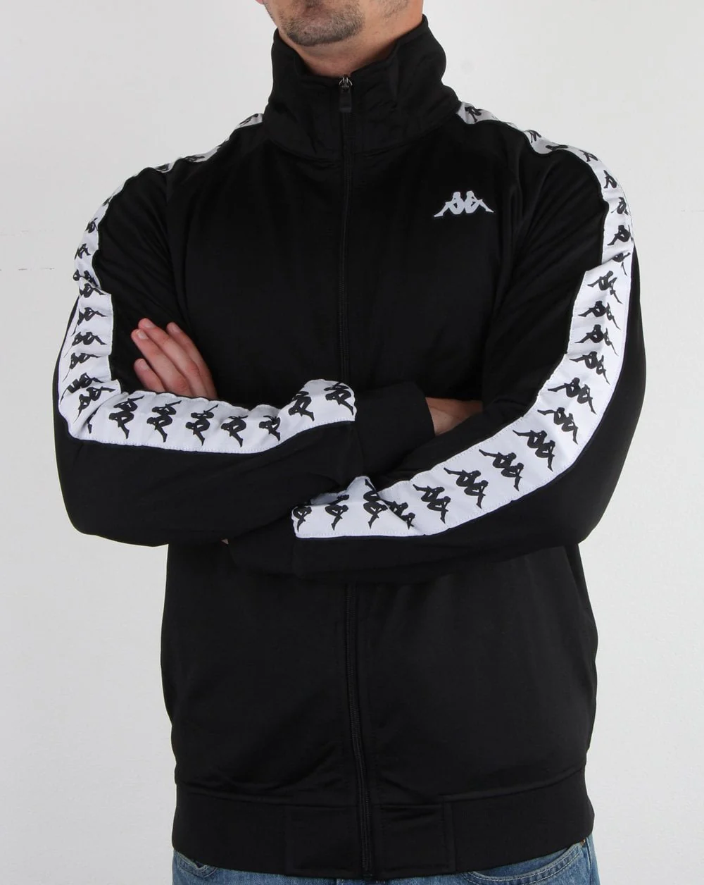 Kappa Anniston Banda Jacket Black/white - Image 4