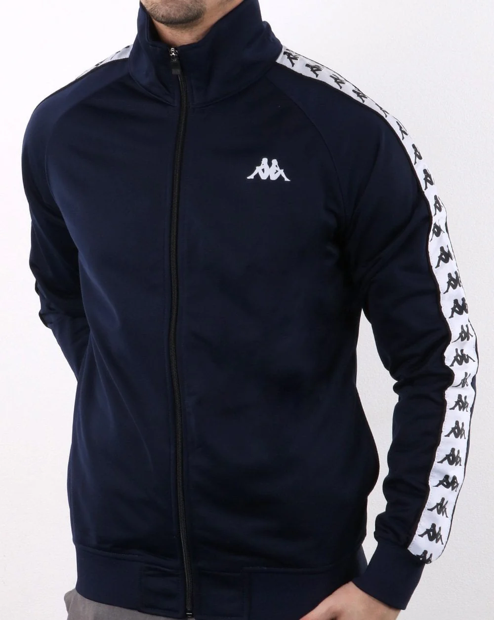 Kappa Anniston Banda Jacket Navy/White