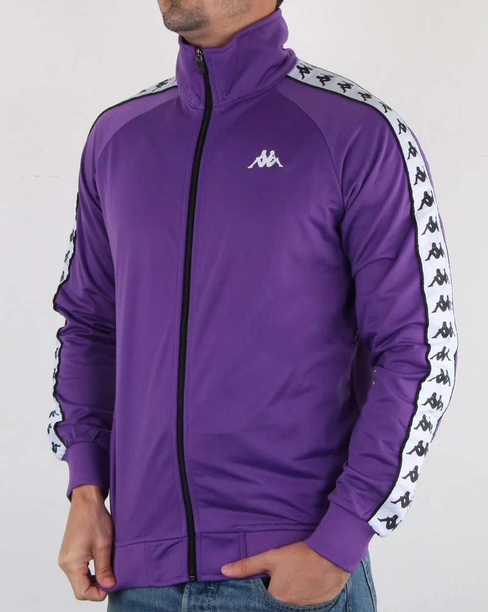 Kappa Anniston Banda Jacket Violet/white