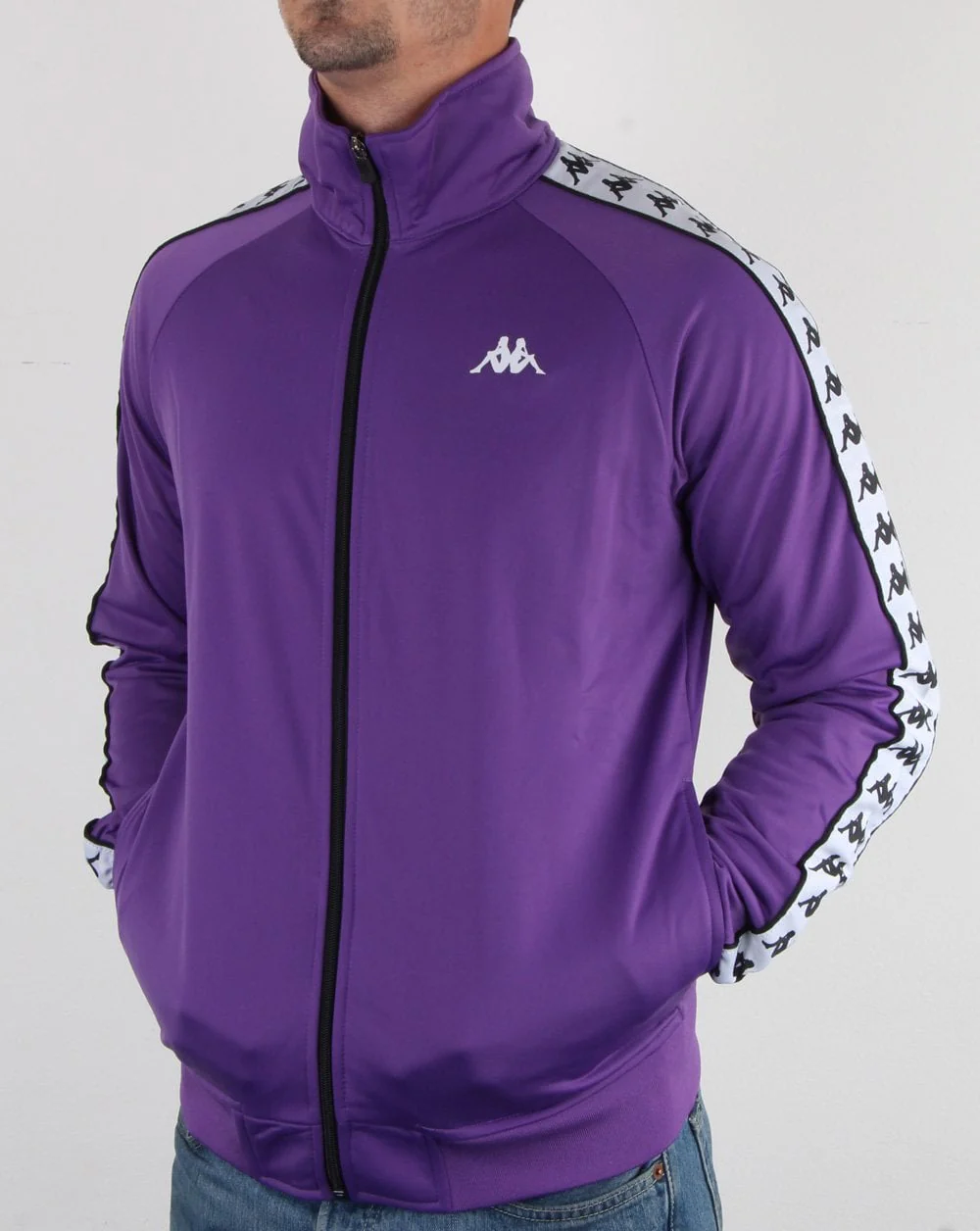 Kappa Anniston Banda Jacket Violet/white - Image 3