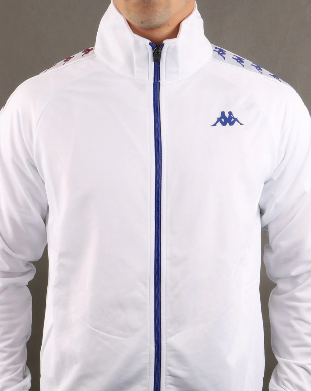 Kappa Anniston Banda Jacket White/Violet/Navy - Image 5