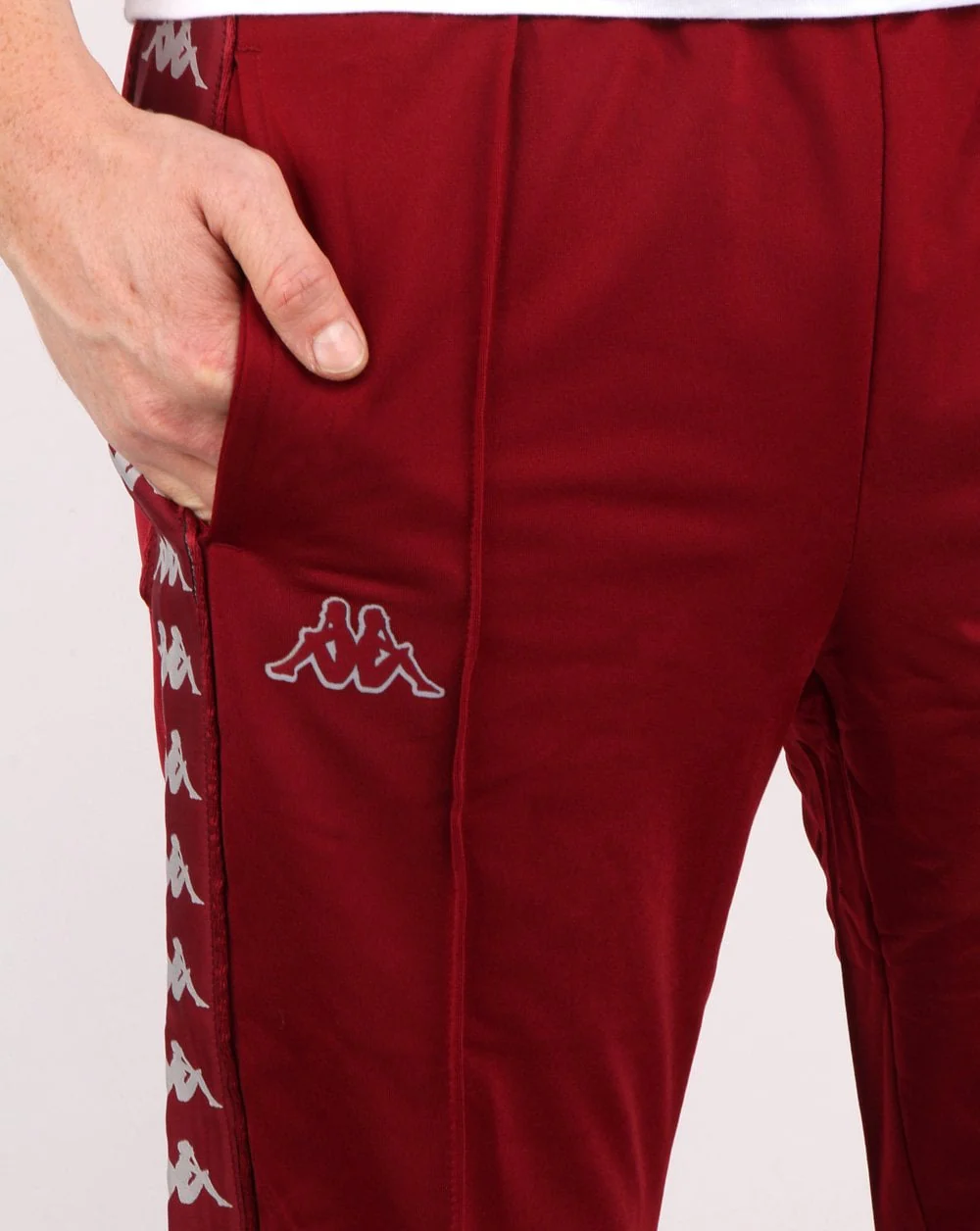 Kappa Banda Astoria Slim Pant Burgundy - Image 2