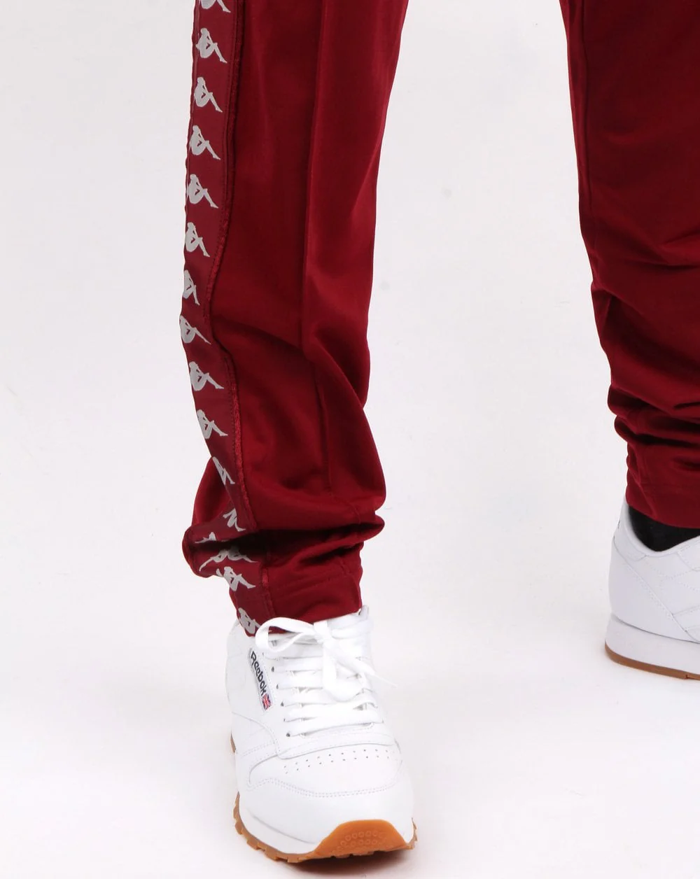 Kappa Banda Astoria Slim Pant Burgundy - Image 3
