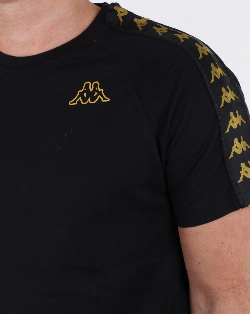 Kappa Banda Coen T-shirt Black/gold - Image 2