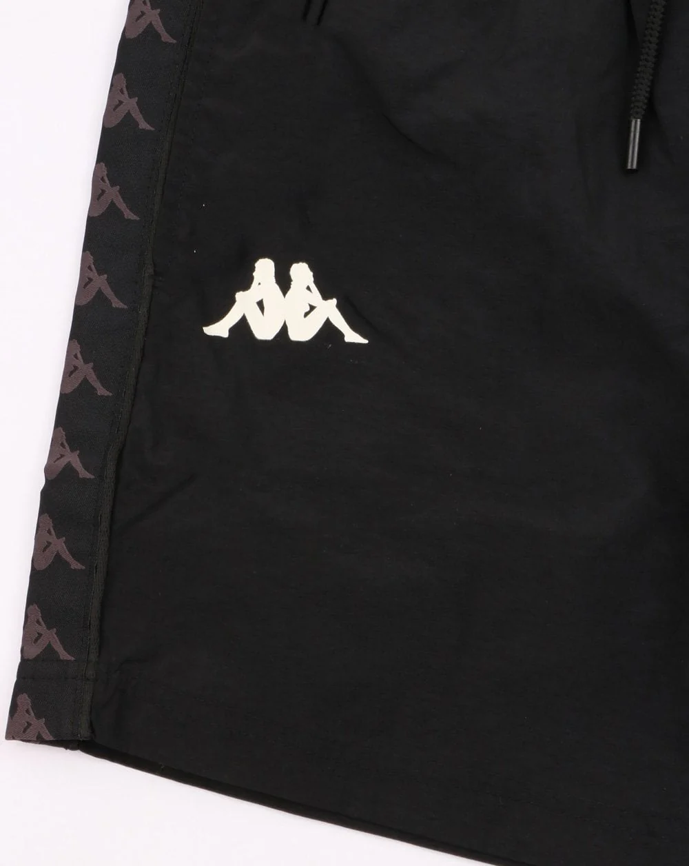 Kappa Banda Coney Swim Shorts Black/white - Image 2
