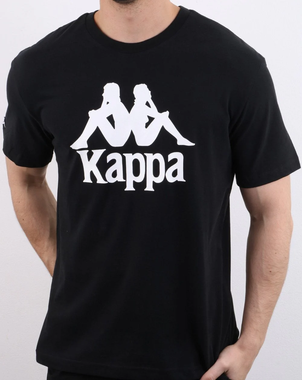 Kappa Tahiti T-shirt Black/White - Image 2